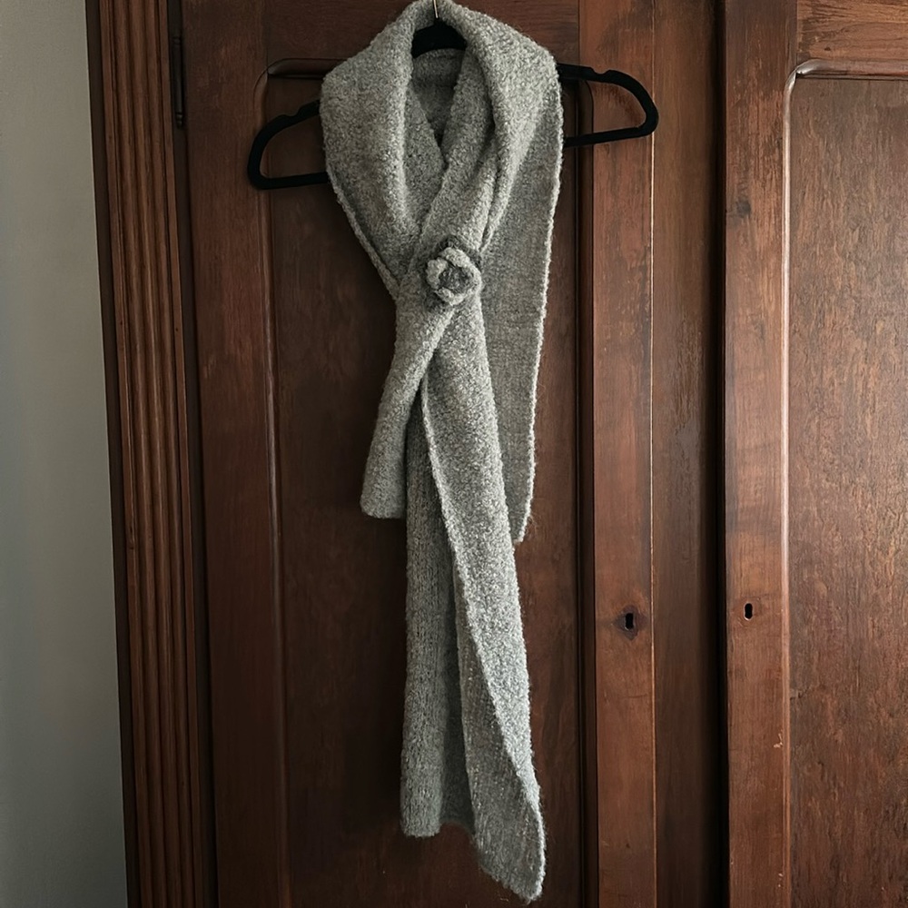 Alpaca Royal Wool Floral Scarf